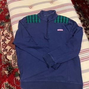 Vineyard vines black watch plaid shep shirt